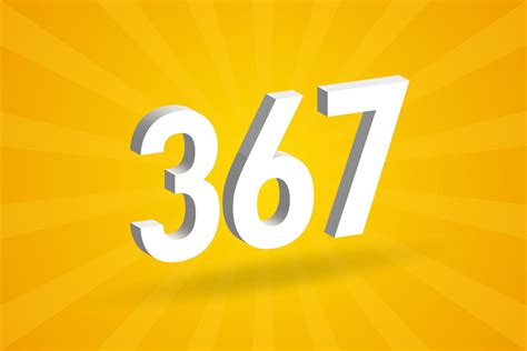 3D Lotto Number: 367 .